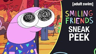 SMILING FRIENDS  S1E6 Sneak Peek The Quest of Pims Dreams  adult swim [upl. by Havens]