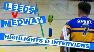 Leeds v Medway Highlights amp Post Match Interviews 2018 [upl. by Maite312]