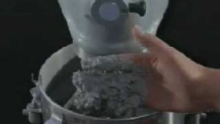 Microsilica Demonstration of a castable mix using Elkem Microsilica® [upl. by Laryssa]