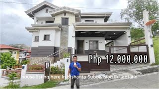 5 Bedroom 3Storey House amp Lot in Talisay City  Kishanta Subdivision [upl. by Gagne]