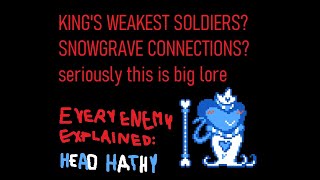 Deltarune  Every Enemy Explained Head Hathy [upl. by Joselow705]