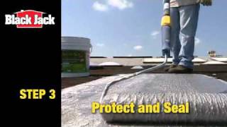 How to Apply Aluminum Roof Coatings [upl. by Brinson61]