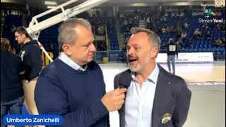 Intervista pre partita Elachem VigevanoWegreenit Urania Milano [upl. by Eiderf265]