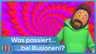 Was passiert im Körper bei optischen Täuschungen 😵🔎  Wissen4free [upl. by Sucramraj]