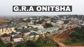 This is Where the Rich Live in Onitsha  Aerial View [upl. by Oicinoid]