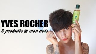 Yves Rocher  5 produits et mon avis [upl. by Olly]