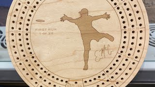 How It’s Made Laser Etched Cribbage Board [upl. by Anotal57]