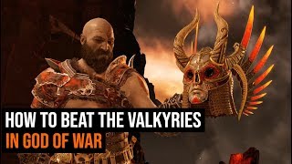 How To Beat All 9 Valkyries in God of War [upl. by Renard]