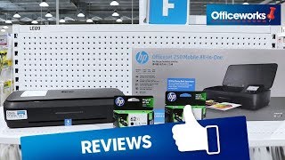 HP OfficeJet Wireless Portable Inkjet MFC Printer 250 Overview [upl. by Oloapnaig]