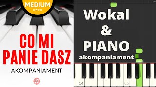 Co mi Panie dasz I Wokal  Piano I NUTY I arr Adam Sztaba Orkiestra online wdomuzagrane [upl. by Ephram]