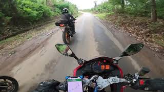 Bandarban to Thanchi  Remakri Nafakhum waterfall  MR REDLINE  Bike tour Lifan Kpr165R [upl. by Siraval]