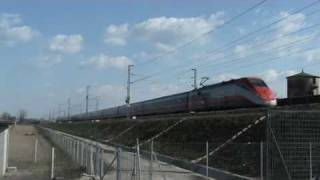 ES9436 FrecciaRossa suona per noi a 300Kmh [upl. by Thibault216]