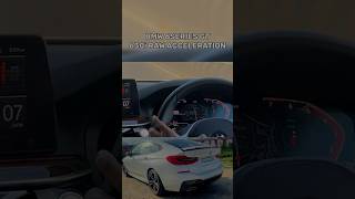 630i Msport Raw Acceleration Does 0100 in 67s [upl. by Sivia]