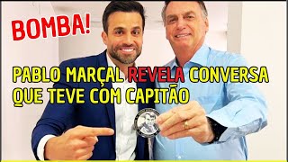 PABLO MARÇAL FAZ REVELAÇÃO EMOCIONANTE SOBRE CONSE [upl. by Damaris]