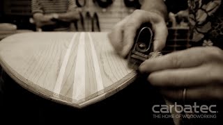 Carbatec Woodworking Demonstrations  Stuart Bywater  Wooden Surfboard Making [upl. by Faber]