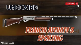 Franchi Affinity 3 Sporting UNBOXING amp FIRST LOOKS [upl. by Anileh]