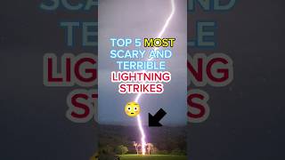 5 most scary and terrible lightning strikes😳🤯 shortsnature [upl. by Kacerek340]