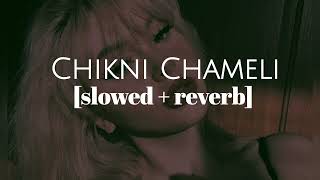 Chikni Chameli  slowed  reverb  Bhumikas beatzzz [upl. by Aicenad]