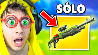 Sólo Arma Mítica Challenge en Fortnite 💎⭐ imposible 😱  TEKENDO [upl. by Pip]