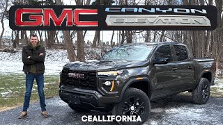 2024 GMC Canyon Elevation  Dont Buy The Tacoma Yet  Walkaround Review and Test Drive [upl. by Enail95]