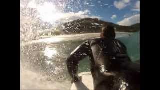 bodyboarding eaglehawk neck in tasmania with the gopro hero2 04032012 [upl. by Thadeus173]