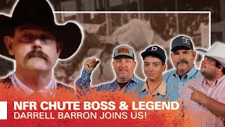 NFR Chute Boss amp Legend Darrell Barron [upl. by Ahsinaw]