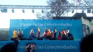 Dança Típica da Lituânia  Conjunto de Danzas Folklóricas Lituanas Dobilas [upl. by Nhguahs]