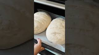 Loaves of bread ready for the oven [upl. by Flemming]