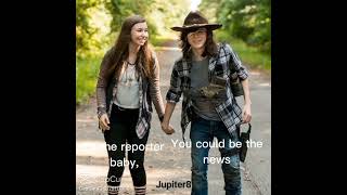 Carl and Enid🥰 edit TWD [upl. by Onabru187]