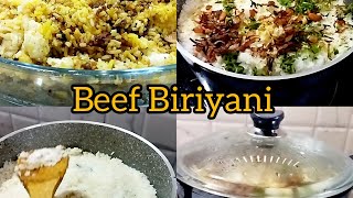 Eid Special Beef Biriyani  Beef Biriyani recipe സ്പെഷ്യൽ ബീഫ് ദം ബിരിയാണി  ബീഫ് ബിരിയാണി [upl. by Kenneth194]