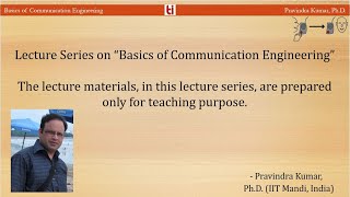 Lecture 10  Amplitude ModulationVI  DSBSC AM signal generation and detection [upl. by Etterraj86]