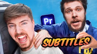 I Stole MrBeasts Secret Editing Trick Premiere Pro [upl. by Atinet994]