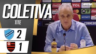 COLETIVA TITE  AO VIVO  Bolivar x Flamengo  Conmebol Libertadores 2024 [upl. by Kciredes301]