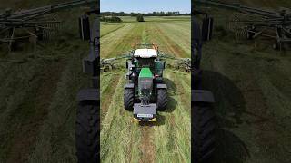 FENDT 828 mit KRONE SWADRO 1400  Schwanden 2024  OSTERS amp VOß [upl. by Casady]