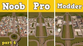 Noob VS Pro VS Modder  Building the perfect Industrial Area in Cities Skylines [upl. by Nner]