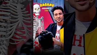 Raghav की quot Skeleton quot ☠️ Dance 🤣😂 ll Ft starplus shorts raghavjuyal tv dance comedy viral [upl. by Htebaras]