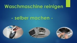 Waschmaschine reinigen  so funktionierts [upl. by Berners944]