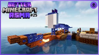 Building My First Boat  Minecraft Chill LP 25  ASMR Soft Spoken [upl. by Aynnat]