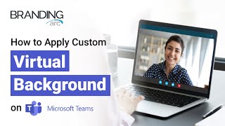 Microsoft Teams  How to Apply Custom Virtual Backgrounds [upl. by Hinkel885]