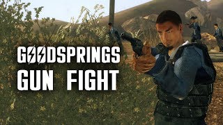 Powder Gangers 1 Goodsprings Gun Fight  Fallout New Vegas Lore [upl. by Ynamad]