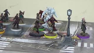 CMON Games Zombicide 2nd Edition Mission 2 YZone Playthrough [upl. by Maddi]