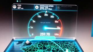 Test viteza Internet 300 Mbs RCSRDS WORLD WIDE SERVERS  SPEED TEST 300 Mbs internet conection [upl. by Naujak38]