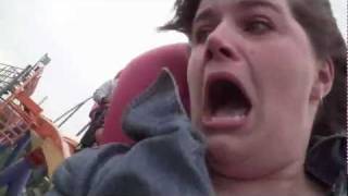 EPIC Roller Coaster Reaction  Behemoth  Canadas Wonderland [upl. by Nulubez]