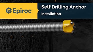 Self Drilling Anchor Installation [upl. by Adnael]