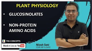 Glucosinolates  Non Protein Amino Acids  Secondary Metabolites  Nilesh Soni [upl. by Esdras966]