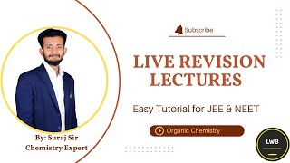 🔴LIVE DAY 4  SN1 amp SN2 of Ether  Organic Chemistry  IIT JEE amp NEET  Class 12  Suraj Sir [upl. by Nomit]