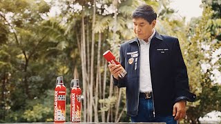 Raffy Tulfo in Action Meets Reinoldmax PhilippinesWSG Group The Modern Fire Extinguisher [upl. by Anauj]