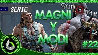 GOD OF WAR 22  JEFE MAGNI Y MODI HIJOS DE THOR  PS4  Serie en Español [upl. by Gnal]