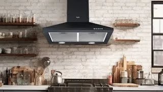 Whirlpool 60 cm 750 m³hr Kitchen Chimney  CLASSIC CF 60 BK HOOD Cassette Filter Black [upl. by Aicrop79]