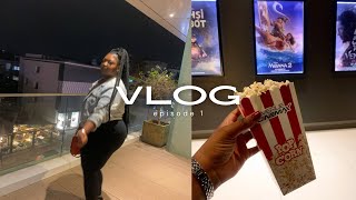 VLOG pt 1 groceries  movie night school ampgym Motswana YouTuber [upl. by Adnah]